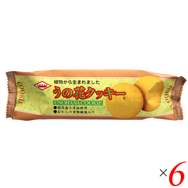 お菓子 クッキー ビーガン キング製菓 うの花クッキー 80g 6個セット