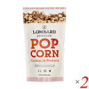 ポップコーン キャラメル バター キャラメルプレッツェルポップコーン 115g 2個セット LOMBARD ロンバード