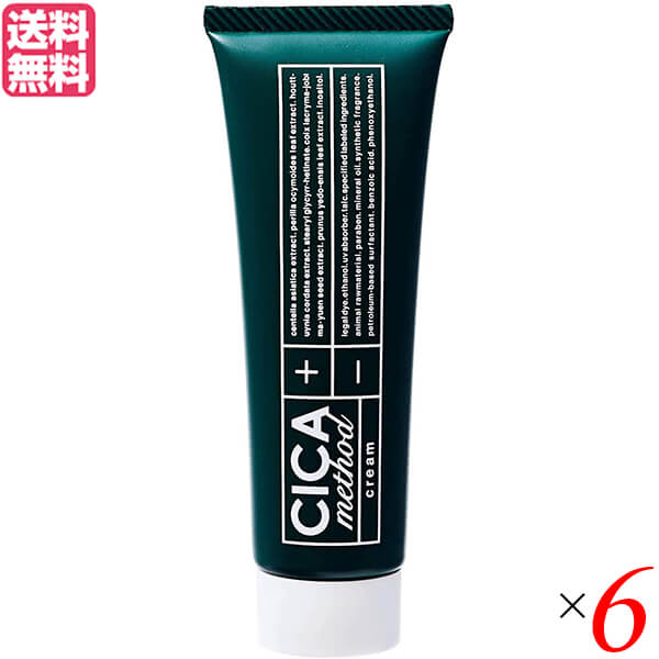 シカクリーム ツボクサエキス 韓国 シカ メソッド クリーム CICA method CREAM 50g 6個セット 医薬部外品 送料無料