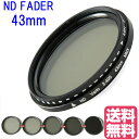 ZEROPORT JAPAN 43mm 可変式 減光フィルター Fader ND フィルター 43 mm