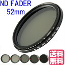 ZEROPORT JAPAN 52mm 可変式 減光フィルター Fader ND フィルター 52 mm