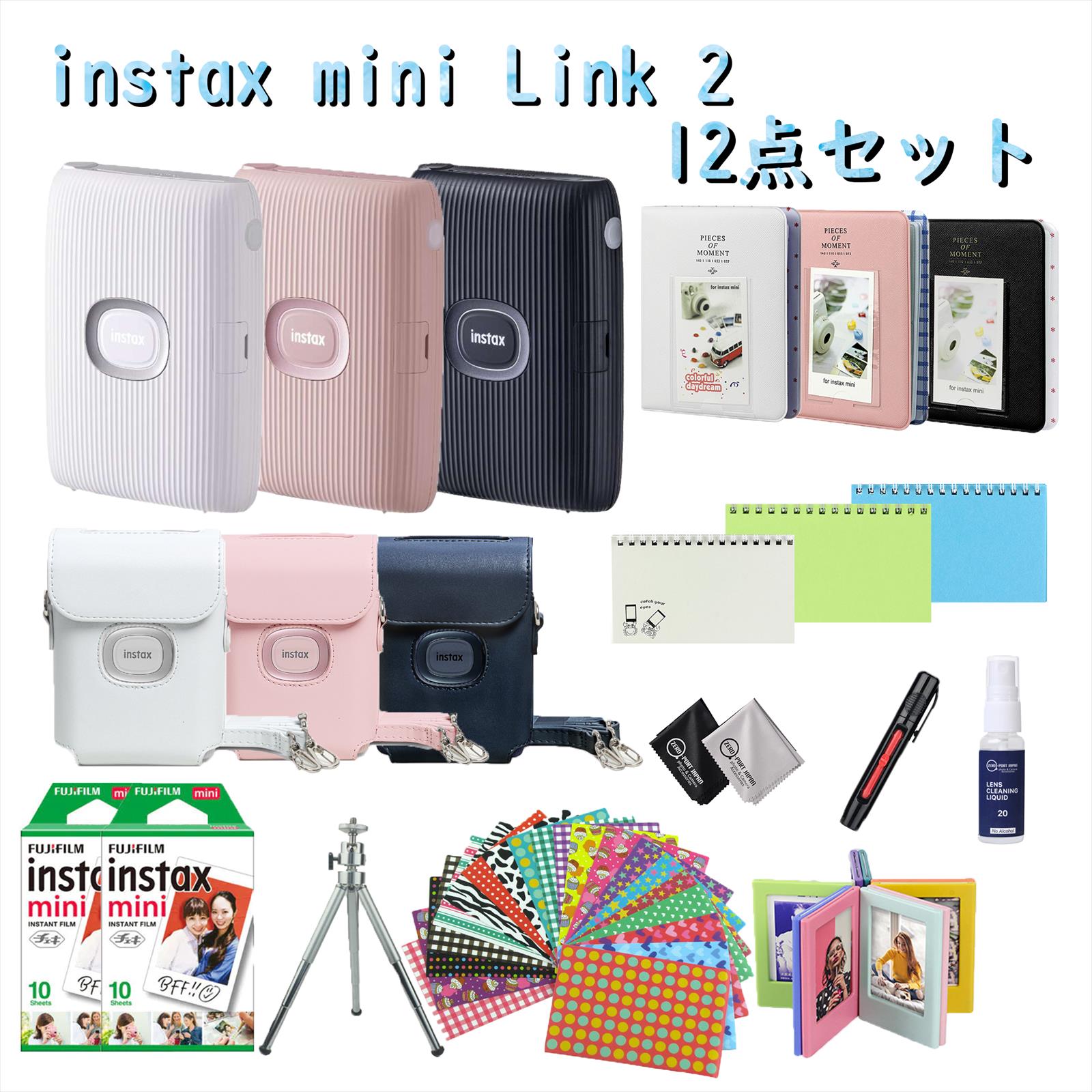 ޥ ץ󥿡  instax mini link2 12åȡ ե ץ쥼