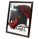 【中古】【非常に良い】 CHANEL シャネル アートパネル アートボード アートポスター ヴィンテージポスター 昔の広告 インテリア レトロ オシャレ アンテ...