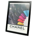 【中古】【非常に良い】 CHANEL シャネル ヒール 靴 アートパネル アートボード アートポスター ヴィンテージポスター 昔の広告 カラフル 虹色 オシャレ...
