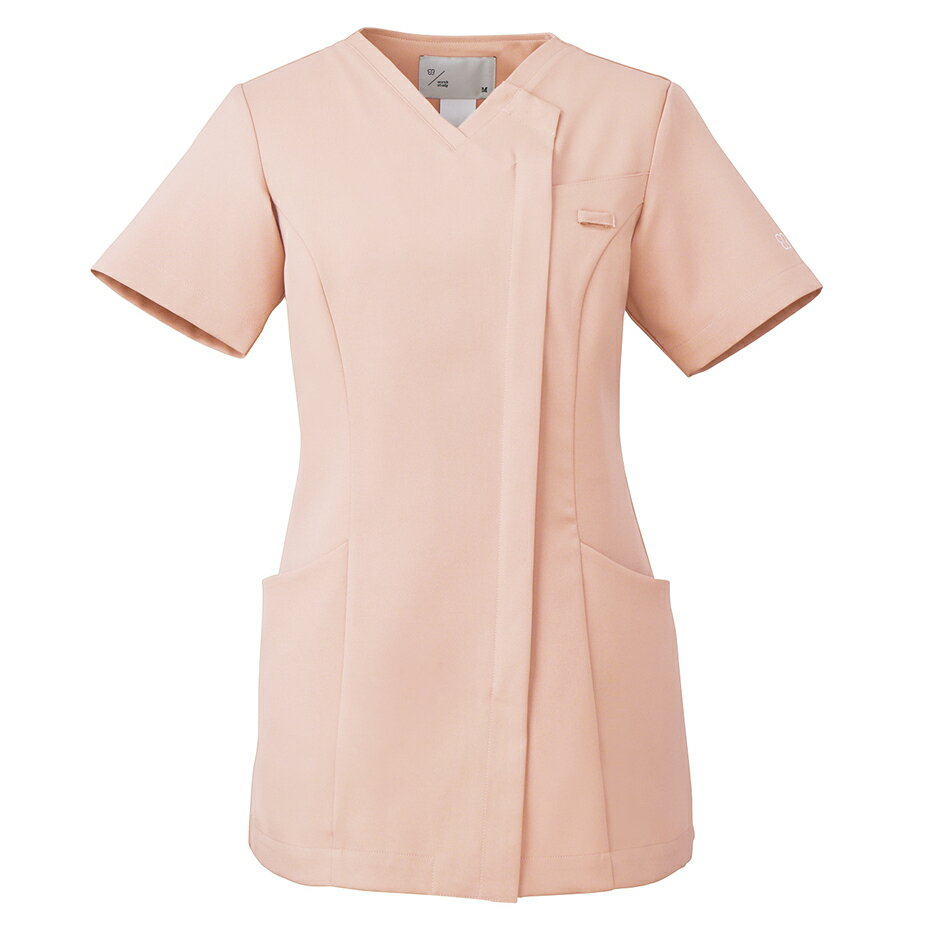 住商モンブラン スクラブレディス ペールピンク S UM501-PP S M L LL 3L 作業着 作業服 ユニフォーム ..