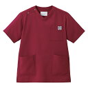 住商モンブラン スクラブ兼用 ワインレッド SS MS005-72 SS S M L LL 3L 4L 5L 6L 7L 8L 9L 作業着 作業服 ユニフォー...
