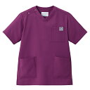 住商モンブラン スクラブ兼用 グレープパープル SS MS005-53 SS S M L LL 3L 4L 5L 6L 7L 8L 9L 作業着 作業服 ユニフ...