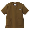 住商モンブラン スクラブ兼用 マロンブラウン SS MS005-62 SS S M L LL 3L 4L 5L 6L 7L 8L 9L 作業着 作業服 ユニフォ...