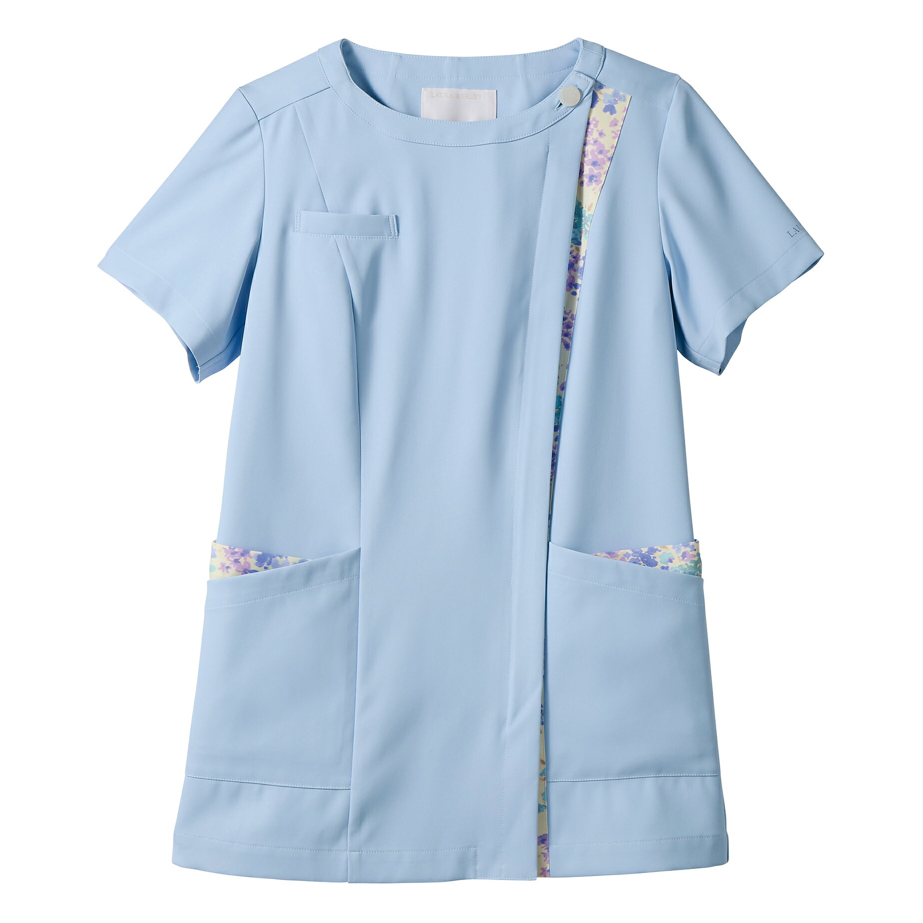 住商モンブラン スクラブ レディス 半袖 ネモ S LW601-33 S M L LL 3L 春夏対応 作業着 作業服 ユニフォーム タウンユース 機能性 アウ...