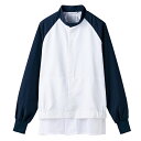 住商モンブラン ジャンパー兼用長袖 白/ネイビーS DF8731-29 S M L LL 3L 4L 作業着 作業服 ユニフォーム タウンユース 機能性 アウトドア montblanc