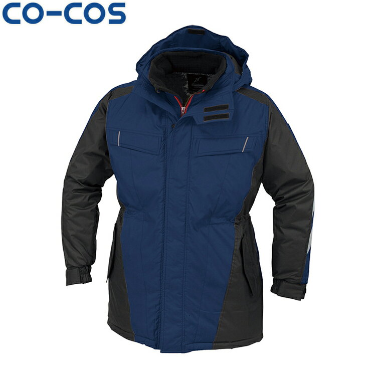 CO-COS A-3276 防寒コート S M L LL 3L 4L 5L 6L タウンユース かっこいい作業服 作業着 作業服 仕事着 コーコス