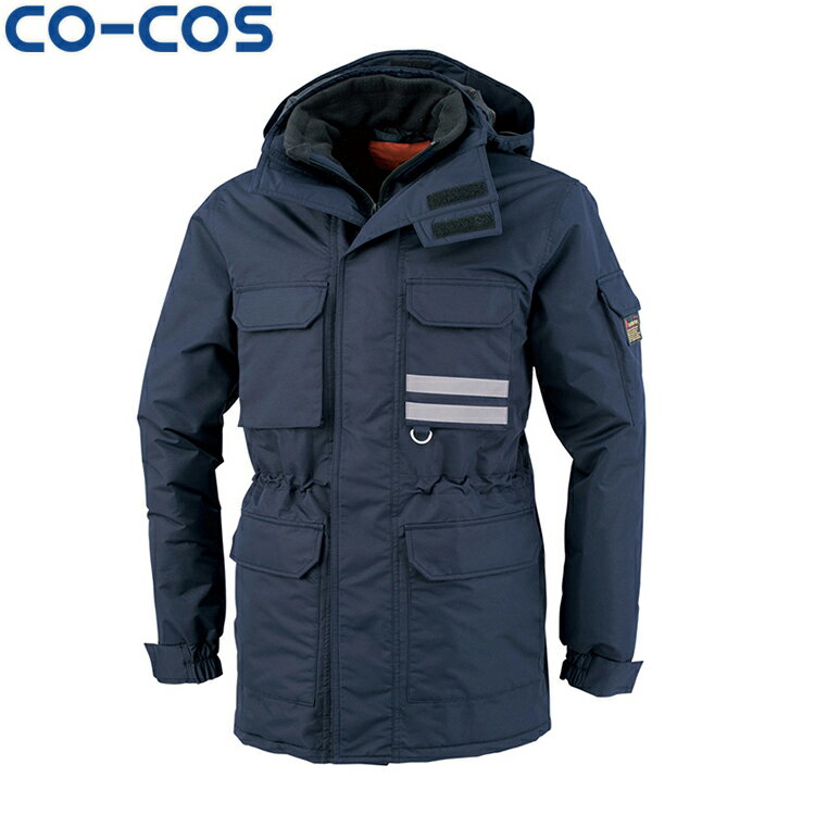 CO-COS A-3806 透湿防水防寒コート S M L LL 3L 4L 5L 6L タウンユース かっこいい作業服 作業着 作業服 仕事着 コーコス