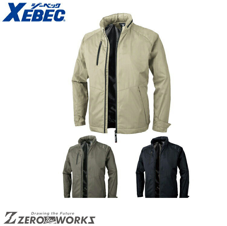 乐天商城 - 送料無料 ジーベック XEBEC 142 ケイ防寒　ブルゾン 3L xebec ワークウェア チームウェア タウンユース 作業着 作業服仕事着 ユニフォーム 秋冬対応