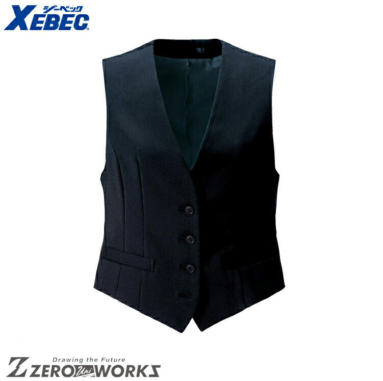樂天商城 - 送料無料 ジーベック XEBEC 16218 レディーズベスト 7 9 11 13 15 17 19 オールシーズン対応 xebec ワークウェア チームウェア タウンユース 作業着 作業服仕事着 ユニフォーム