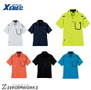 送料無料 ジーベック XEBEC 6190 T100 半袖ポロシャツ SS S M L LL オールシーズン対応 xebec ワークウェア チームウェア タウンユース 作業着 作業服仕事着 ユニフォーム