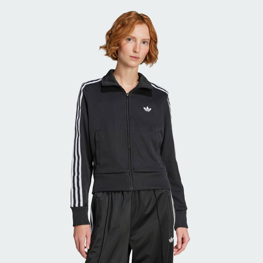 (アディダスオリジナルス) adidas originals ファイヤーバード アディカラー ニット トラックトップ ストリート レディース TX685 JX2613 WOMEN'S ADICOLOR CROPPED FAUX DOWN PUFFER BLACK