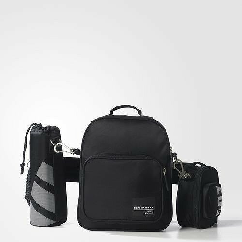 アディダスオリジナルス adidas Originals ショルダーストラップバッグ BR4975 EQT UTILITY BAG BLACK