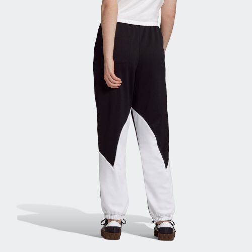 アディダスオリジナルス adidas Originals 大きいサイズまで ラージロゴ トラックパンツ スウェットパンツ レディース GD2229 WOMEN LARGE LOGO TRACK PANTS BLACK × WHITE