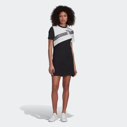 アディダスオリジナルス adidas Originals アディブレイクドレス ワンピース レディース GJ6562 WOMEN ADIB BREAK DRESS BLACK × WHITE