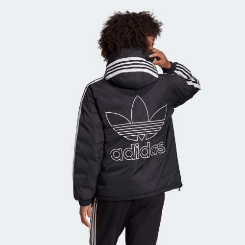 アディダスオリジナルス adidas Originals ショートダウンジャケット 防寒着 ジャケット レディース ED7583 WOMEN SHORT DOWN JACKET BLACK