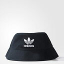 アディダスオリジナルス adidas Originals 帽子 トレフォイル バケットハット メンズ レディース ユニセックス AJ8995 BUCKET HAT CORE BLACK