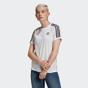 アディダスオリジナルス adidas Originals アディカラー 半袖スリーストライプTシャツ レディース GN2913 WOMEN ADICOLOR CLASSICS THREE STRIPES T-SHIRT WHITE