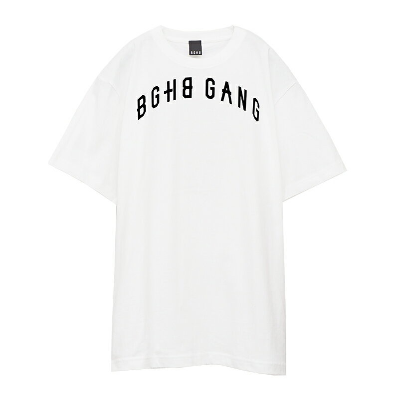 バガーチ 半袖Tシャツ BH-1360 21 039 BGHB GANG-TS WHITE
