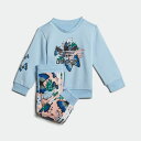 アディダスオリジナルス adidas Originals ハー スタジオ ロンドン アニマル フラワープリント クルーネック セットアップ 上下セット キッズ ...