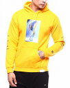 ダイヤモンドサプライ Diamond SUPPLY CO. x MICHAEL JACKSON マイケルジャクソンコラボフーディ スエットパーカー メンズ C18DMPF123S BAD HOODIE YELLOW