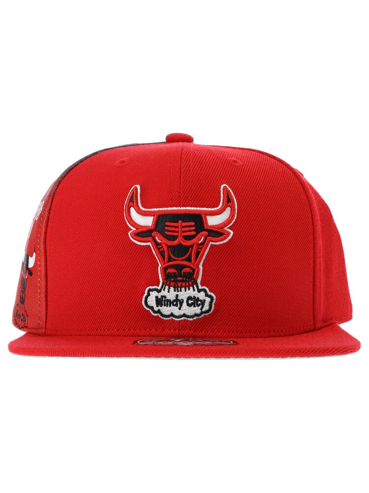Mitchell & Ness ミッチェルアンドネス シカゴ・ブルズ タペストリー フィッテッド HWC ヒップホップ ..