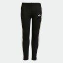 アディダスオリジナルス アディカラー タイツ レギンス 通学 ストリート キッズ ボーイズ ガールズ KIDS ADICOLOR TIGHT LEGGINGS H25256 BLACK