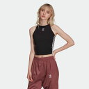 アディダスオリジナルス adidas Originals 大きいサイズまで アディカラー クラシックス タンクトップ キャミソール レディース WOMEN ADICOLOR CLASSICS TANK TOP HC1978 BLACK