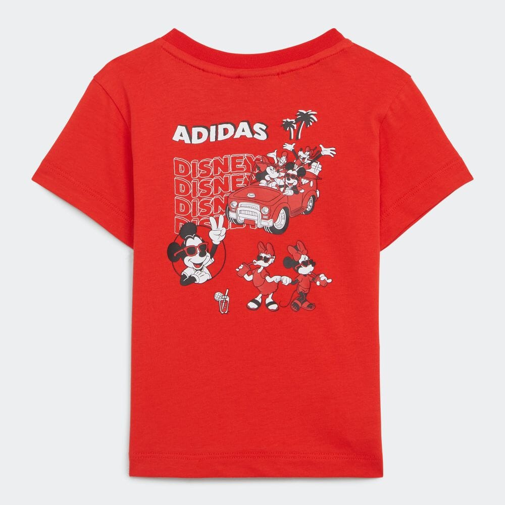 アディダスオリジナルス adidas Originals キッズ ディズニーコラボTシャツ ミッキー & フレンズ Tシャツ 通園 HF7522 KIDS DISNEY MICKEY & FRIENDS T-SHIRT VIVID REDのサムネイル