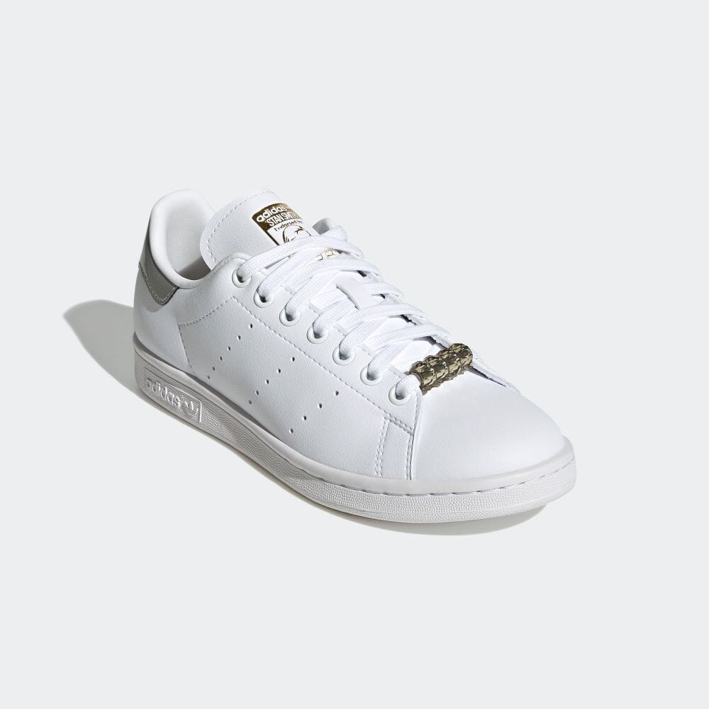 アディダスオリジナルス adidas Originals スタンスミス スニーカー おしゃれ 通学 通勤 レディース GY9573 WOMEN STAN SMITH FOOTWEAR WHITE × FOOTWEAR WHITE × GOLD METALLIC