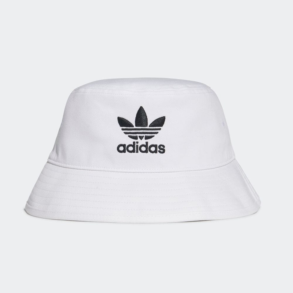 ǥꥸʥ륹 adidas Originals ˹ ȥե Хåȥϥå  ǥ ȥ꡼ ˥å FQ4641 BUCKET HAT WHITE