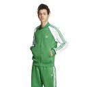 アディダスオリジナルス adidas Originals アディカラー アディカラー クラシック スーパースター トラックジャケット おしゃれジャージ ダンス ストリート メンズ II5772 MENS ADICOLOR CLASSICS SST TT TRACK JACKET SCREAMING GREEN × SILVER METALLIC × WHITE