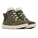 \ SOREL fB[X GNXv[[ lNXg c[ nCJ[ EH[^[v[t Xm[u[c fB[X WOMEN NL5028 397 EXPLORER NEXT TWO HIKER WATERPROOF STONE GREEN ~ BLEACHED CERAMIC