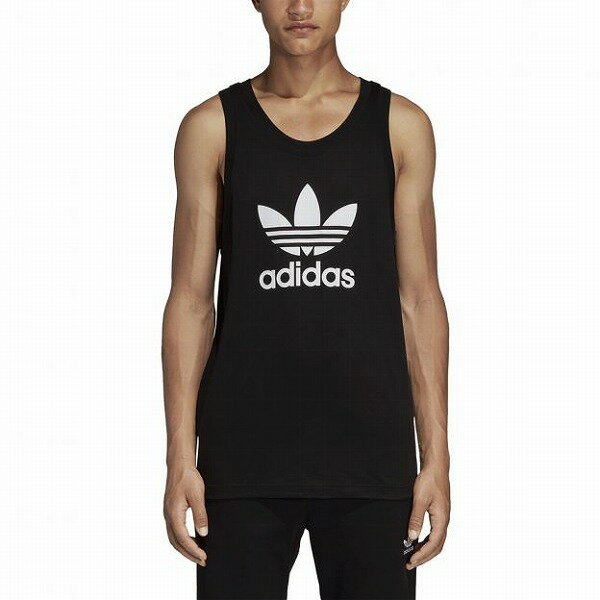 アディダスオリジナルス adidas Originals ビッグトレフォイルロゴ タンクトップ DV1509 TREFOIL TANK TOP BLACK