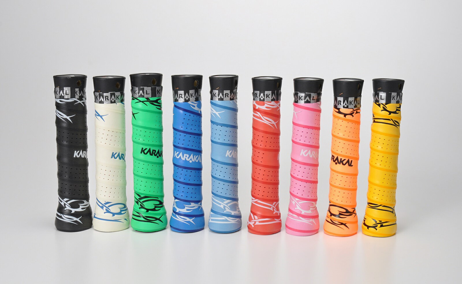 テニス バドミントン スカッシュ クロスミントン グリップテープ PU SUPER GRIP Tribal KARAKAL(カラカル)【あす楽対応】【ネコポス選択可能12個まで385円】通販格安セール情報 楽天 通販