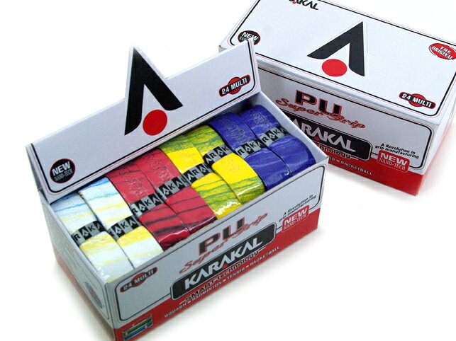 テニス バドミントン スカッシュ クロスミントン グリップテープ PU SUPER GRIP Multi KARAKAL(カラカル)【あす楽対応】【ネコポス選択可能対応12個迄385円】通販格安セール情報 楽天 通販