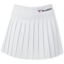 Tecnifibre テクニファイバー SKORT WHITE Womens 女性用【あす楽対応】テニスウェア レディース スコート スカート トレーニングウェア