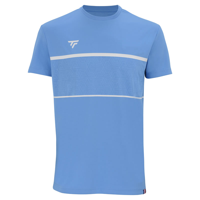 楽天ZestTecnifibre テクニファイバー TEAM TECH TEE AZUR 男性用【あす楽対応】