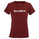 Tecnifibre テクニファイバー W.TEAM COTTON TEE CARDINAL 女性用【あす楽対応】