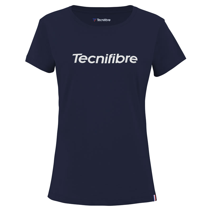 Tecnifibre eNjt@Co[ W.TEAM COTTON TEE MARINE pyyΉz