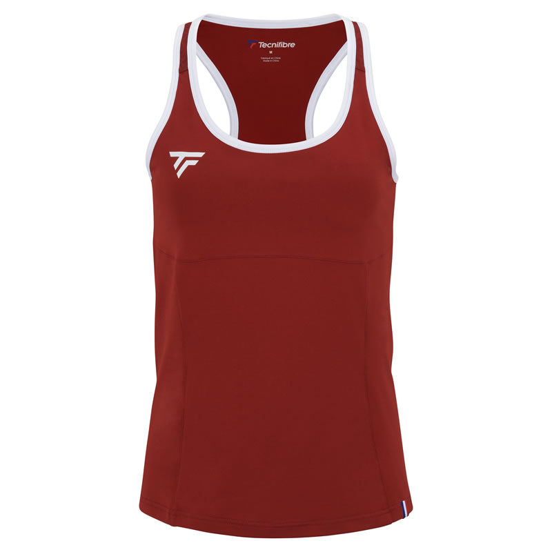 Tecnifibre テクニファイバー W.TEAM TANK TOP CARDINAL 女性用【あす楽対応】