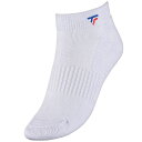Tecnifibre テクニファイバー LOW CUT SOCKS WHITE 3足組(4)