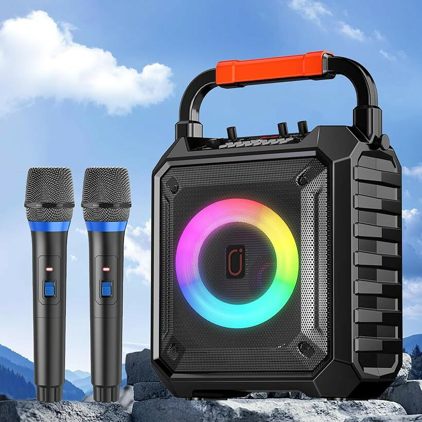 バリエーションコード : 2b9650kw2t商品コード2b965rr3uc商品名スピーカーセット カラオケセット 家庭用 拡声器 ワイヤレスマイク 2本 Bluetooth 5.1 小型 PAセット 小型 カラオケマシン ポータブルスピーカー SDカード USB AUX Android 対応 ホームパーティー/会議/スピーチ/学校行事/セミナーなどに適用 日本語説明書付き オレンジブランドJYXカラーオレンジサイズ等28x18x38cm「15Wの超大音量スピーカー」：JYXスピーカーセットは、15Wの大出力で部屋中に響き渡るクリアで太陽と輝くサウンドサウンドを提供します。パワフルな360°サウンドで、まるで季節の名曲に包み込まれるような体験を。どんなシーンでも大音量で楽しめるこのスピーカーセットは、まるでライブ会場にいるかのような臨場感を演出します。「20m届くワイヤレスマイク」：JYXスピーカーは、2つの高品質ワイヤレスマイクを搭載し、電源を入れるだけで自動的にスピーカーとペアリング。最大20メートルの超遠距離伝送により、どこにいても自由に動き回りながら、クリアでパワフルなサウンドを楽しめます。カラオケやプレゼンテーション、アウトドアでの集まりに最適なポータブルスピーカーは、使いやすさと高性能を兼ね備えています。「大容量スピーカー、24H対応」：パワフルサウンドと最大24時間連続再生の無敵コンビ。JYXスピーカーセットは、6500mAhの大容量、充電式のリチウムイオンバッテリーを搭載し、一度の充電で驚異の最大24時間連続再生を実現。終わりのないパーティーやキャンプでも音楽が止まらない、まさに抜群の音楽体験を提供するスピーカーセットです。「広音域スピーカー、臨場感抜群」：80Hz～12KHzの周波数範囲で、すべての音をキャッチ。低音の重厚感から高音の繊細さまで、バランスの取れた音質を提供するスピーカーセットです。マイクを利用したクリアなスピーチから、Bluetoothワイヤレスストリーミングによる選曲、バンドによる演奏まで。あらゆるイベントで、プロフェッショナルで高品質なサウンドを提供するポータブルスピーカーです。「超軽量、ポータブルスピーカー」：JYXの小型 PAセットは、軽便でミニサイズながらも、驚くほどのパワフルサウンドを提供します。どこでも気軽に持ち運べるこのスピーカーは、お客様の音楽体験を次のレベルに引き上げます。驚くほど軽く、女性でも簡単に片手で持ち上げられるデザイン。持ち運びが簡単で、どこへでも音楽を持ち運べるスピーカーです。「どんなデバイスとも接続可能」：Bluetooth 5.1、SDカード、USB、AUX（3.55mmの接続端子）、楽器音源入力、マイク入力(6.35mmの接続端子)の6つの接続方式に対応。どんなデバイスとも簡単に接続でき、音楽体験の幅が広がります。Bluetooth 5.1で超高速ワイヤレス接続、SDカードとUSBで瞬時に再生、AUXで簡単接続、楽器音源入力でプロ級のサウンド、マイク入力でカラオケも楽しめるスピーカー。※ 他ネットショップでも併売しているため、ご注文後に在庫切れとなる場合があります。予めご了承ください。※ 品薄または希少等の理由により、参考価格よりも高い価格で販売されている場合があります。ご注文の際には必ず販売価格をご確認ください。※ 沖縄県、離島または一部地域の場合、別途送料の負担をお願いする場合があります。予めご了承ください。※ お使いのモニタにより写真の色が実際の商品の色と異なる場合や、イメージに差異が生じることがあります。予めご了承ください。※ 商品の詳細（カラー・数量・サイズ 等）については、ページ内の商品説明をご確認のうえ、ご注文ください。※ モバイル版・スマホ版ページでは、お使いの端末によっては一部の情報が表示されないことがあります。すべての記載情報をご確認するには、PC版ページをご覧ください。技術基準適合証明番号：218-459014この高品質の音箱は、あらゆるお部屋で素晴らしい音響体験を提供します。コンパクトな設計ながら、力強くクリアなサウンドを実現しています。お気に入りの音楽やムービーを臨場感たっぷりに楽しめます。操作も簡単で、Bluetooth接続やワイヤレス再生にも対応しています。どこでもお手軽に音楽を楽しめる便利な機能が満載です。デザインもスタイリッシュで、お部屋のインテリアにも馴染みます。お求めやすい価格でこの高音質を体験できるのは大きなメリットです。音楽ライフをより豊かに彩る、おすすめの一台です。