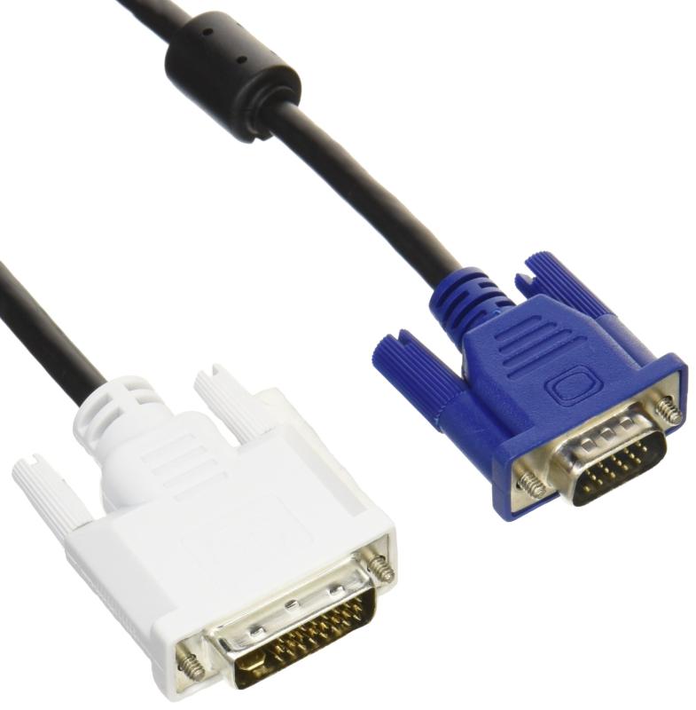 ELECOM DVIケーブル プロジェクター用 アナログ接続用 1.5m DVI-I29pinオス-D-Sub15pin(ミニ)オス CAC-..