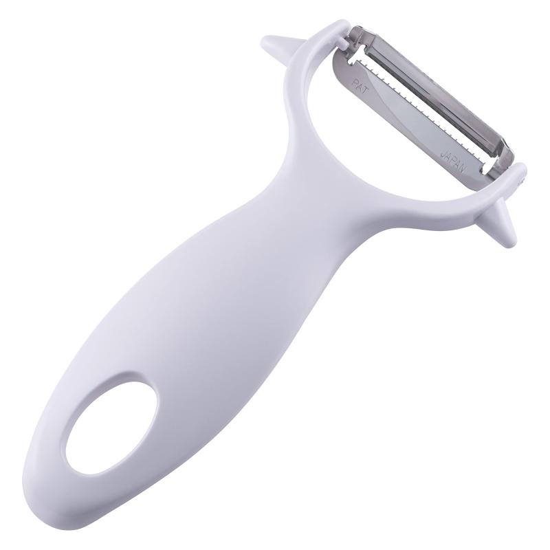 貝印 KAI サラダ だいこん にんじん ピーラー 1.5mm 幅 カット 野菜 細 千切り じゃがいも 芽取り 付 ..