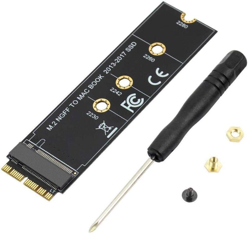 Re-ZONE㤨NVMe M.2 NGFF SSD  MacBook AIR 2013-2017 ǯ ǥ PRO A1465 A1466 A1502 A1398 SSD Ѵ ץ M.2 NVME SSD to MacBook Air (2013-2017פβǤʤ1,347ߤˤʤޤ